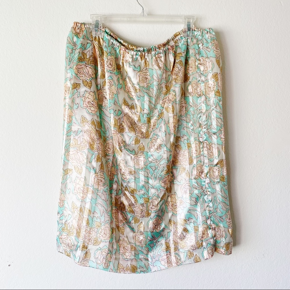 Vintage Silky Skirt